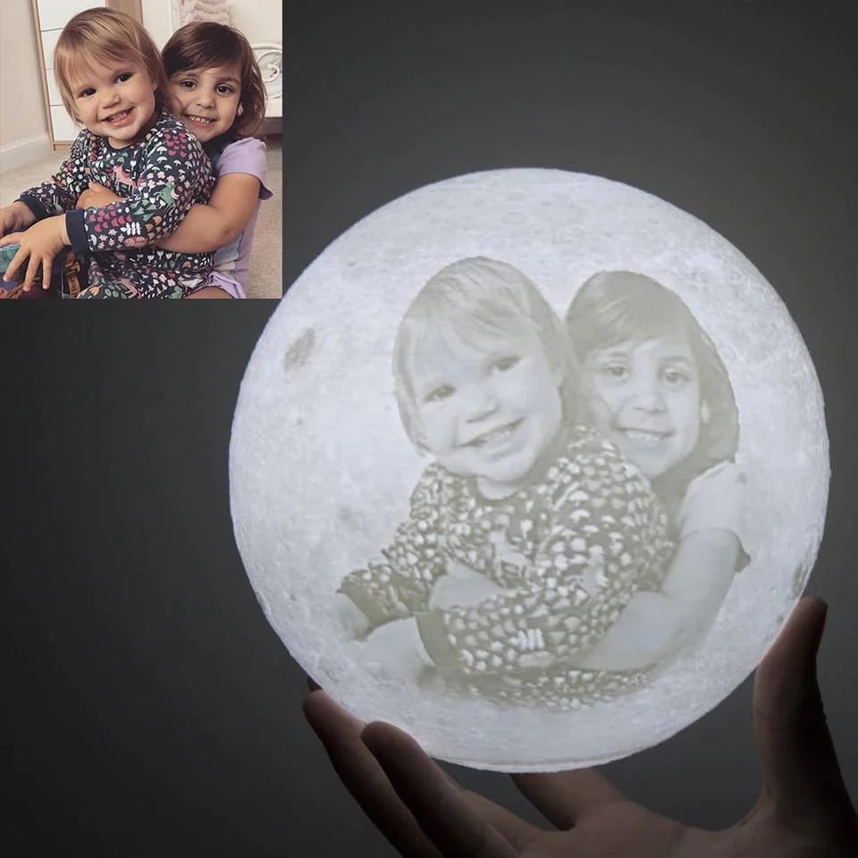 Lámpara Luna personalizado de decoraconlaser