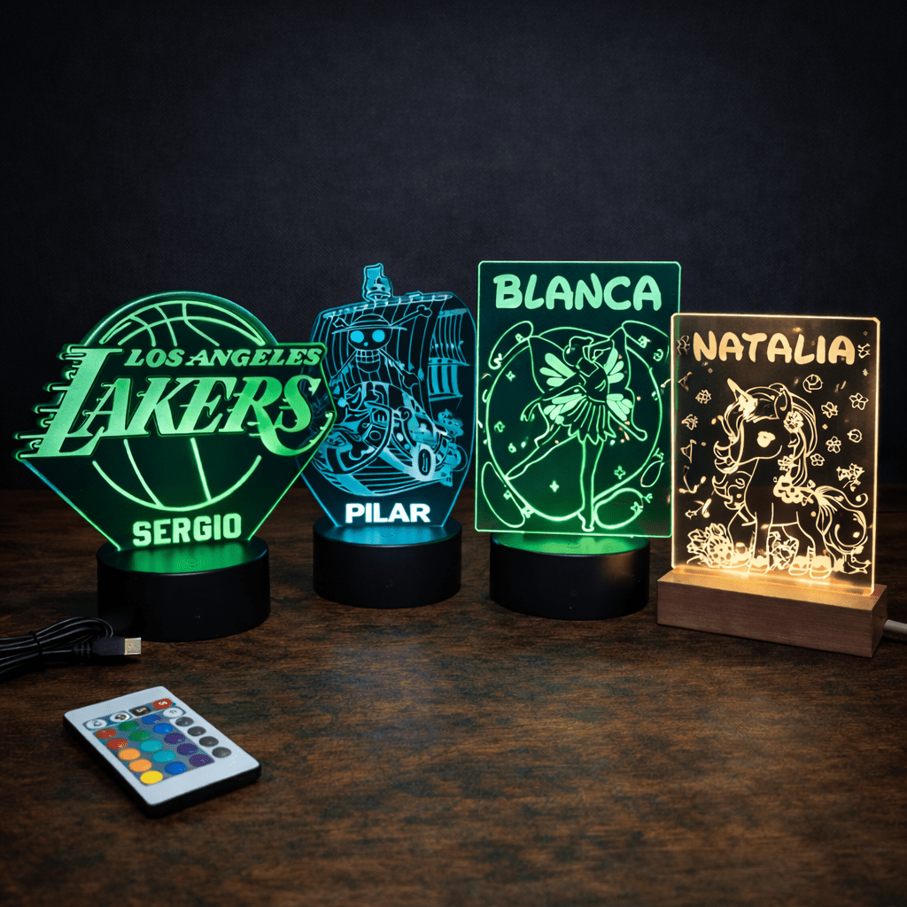 Lámparas personalizadas - Decora Con Laser