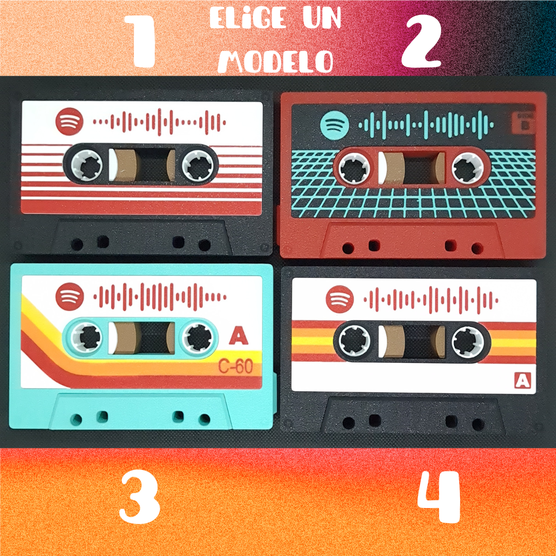 Casetes Retro Spotify