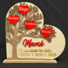 Árbol de Corazones personalizado de decoraconlaser