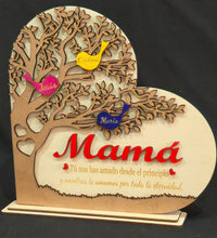 Árbol de los Pajaritos personalizado de decoraconlaser