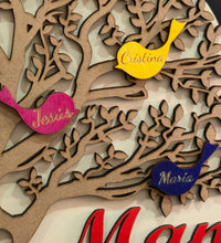 Árbol de los Pajaritos personalizado de decoraconlaser