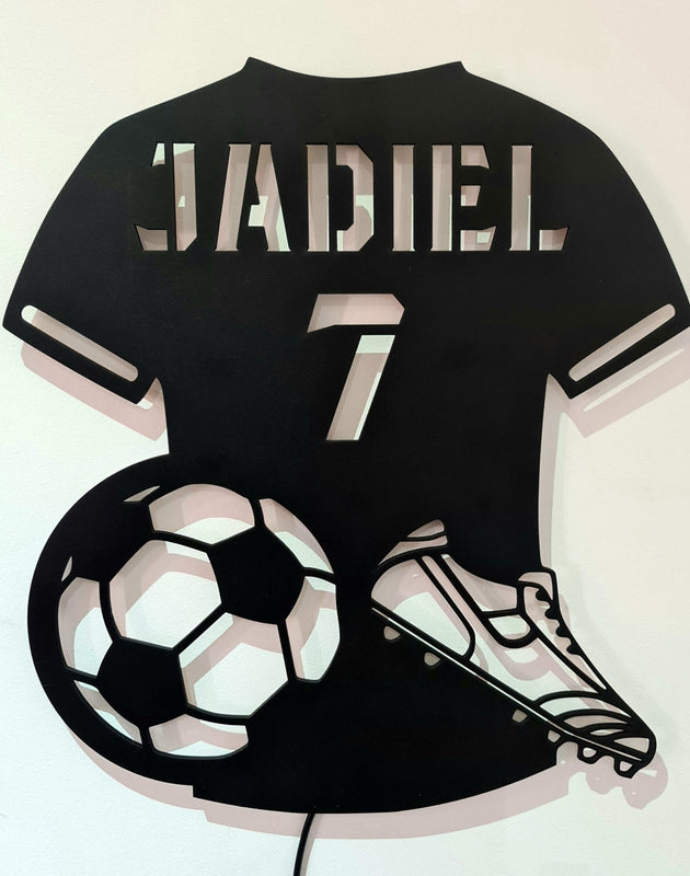 Camiseta Fútbol personalizado de decoraconlaser