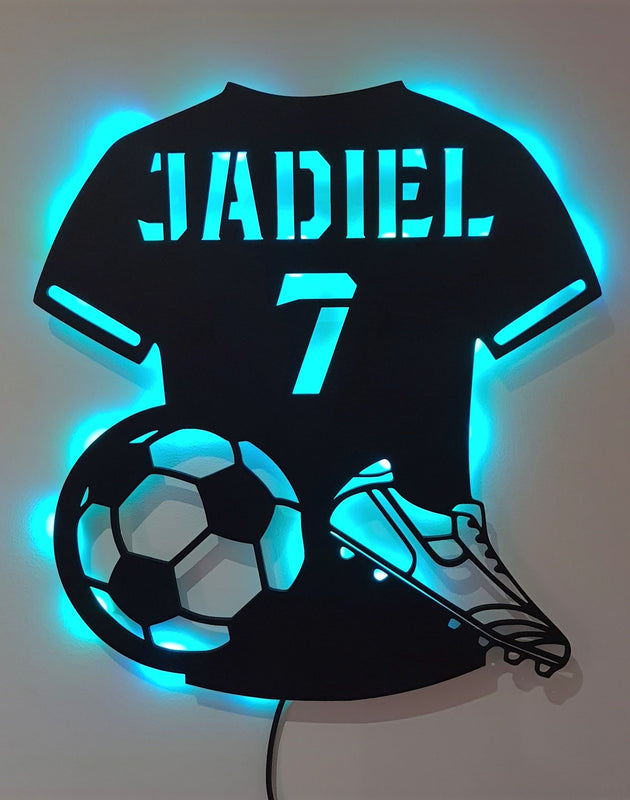 Camiseta Fútbol personalizado de decoraconlaser