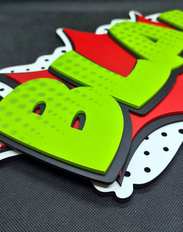 Cartel Bang! personalizado de decoraconlaser