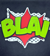 Cartel Bang! personalizado de decoraconlaser