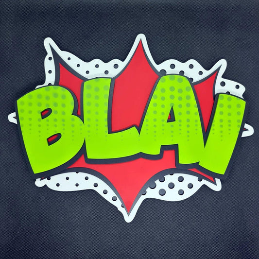 Cartel Bang! personalizado de decoraconlaser