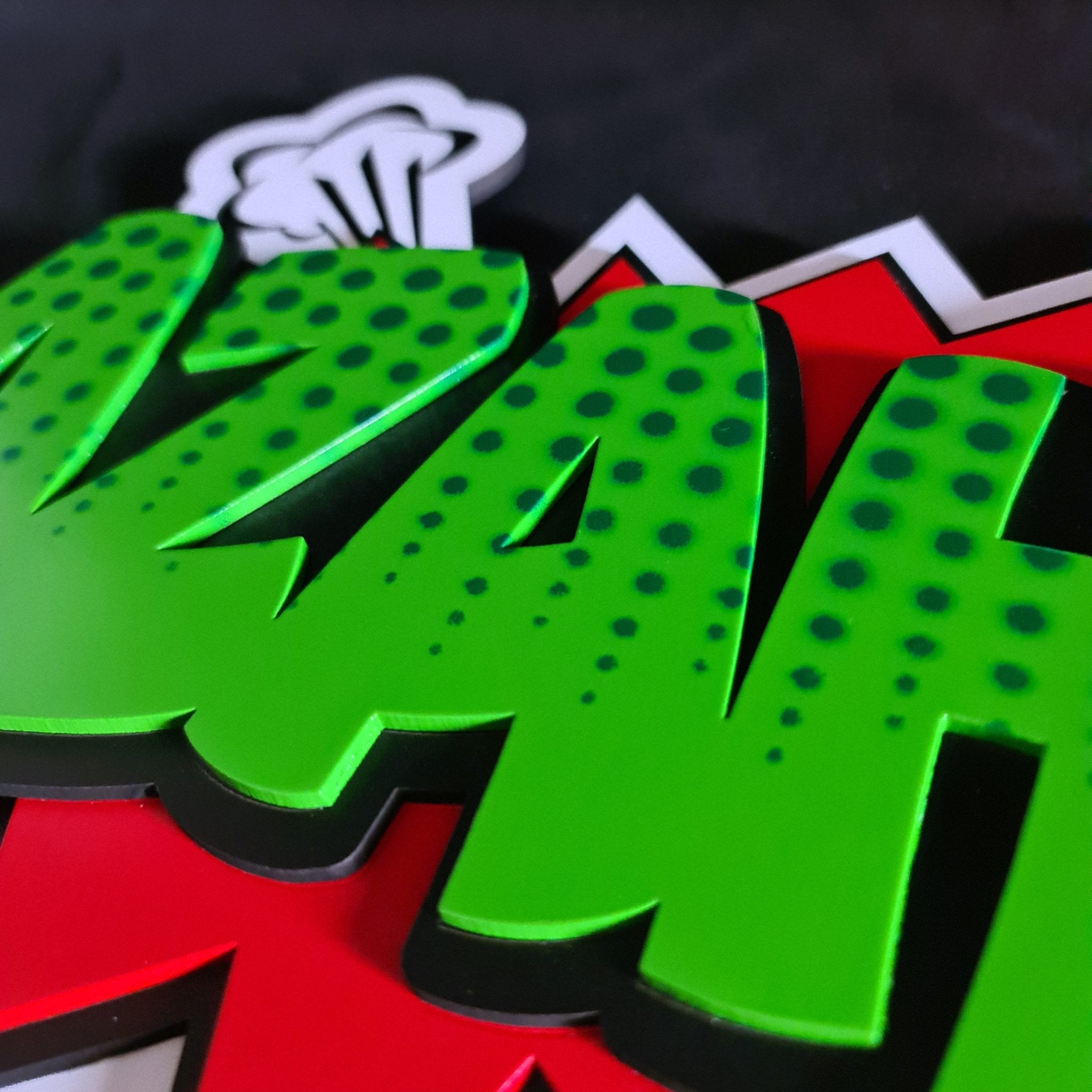 Cartel Boom! personalizado de decoraconlaser