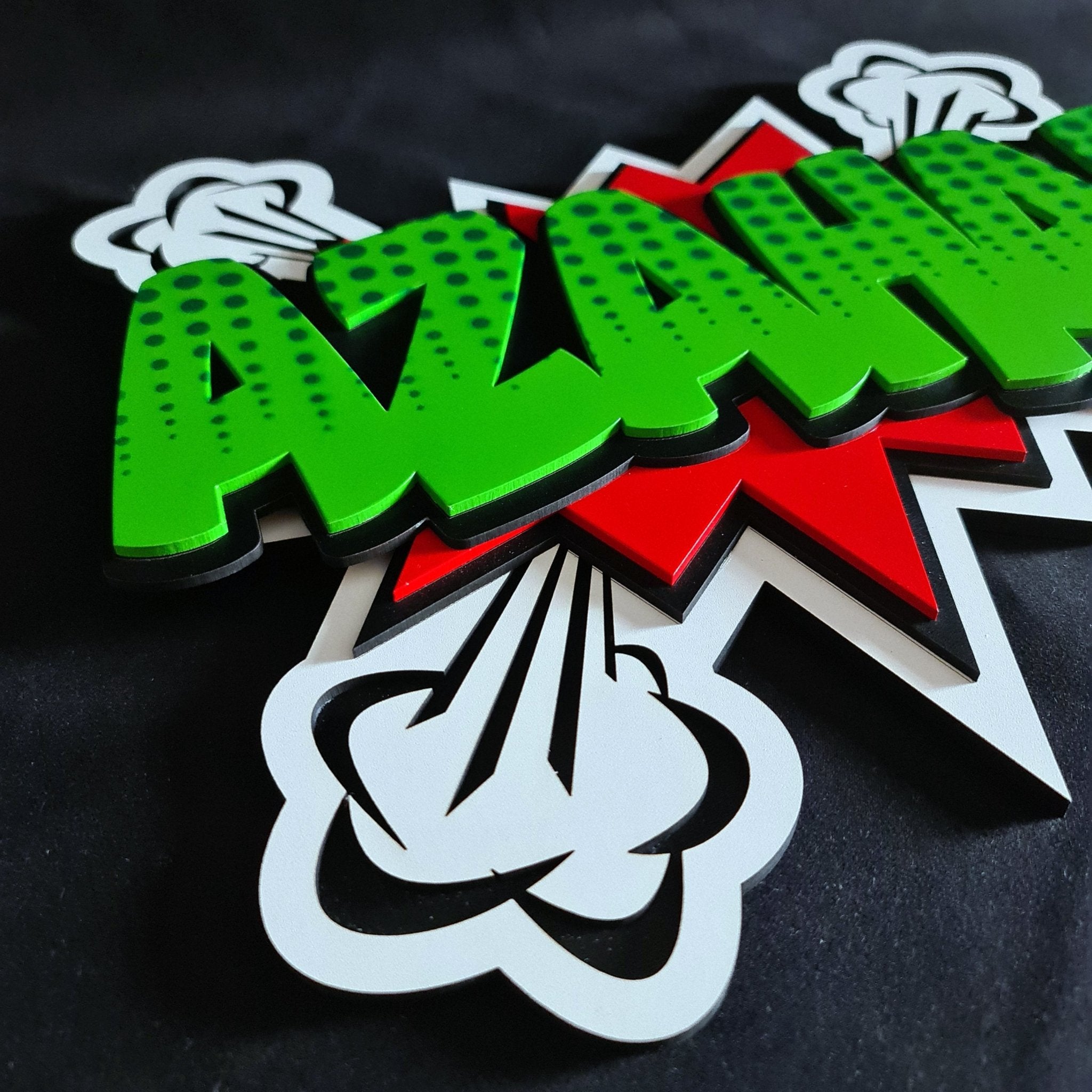 Cartel Boom! personalizado de decoraconlaser
