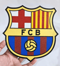 Escudo de fútbol en 3D de Alta Calidad personalizado de decoraconlaser