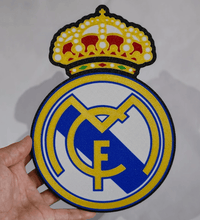 Escudo de fútbol en 3D de Alta Calidad personalizado de decoraconlaser