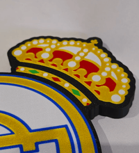 Escudo de fútbol en 3D de Alta Calidad personalizado de decoraconlaser