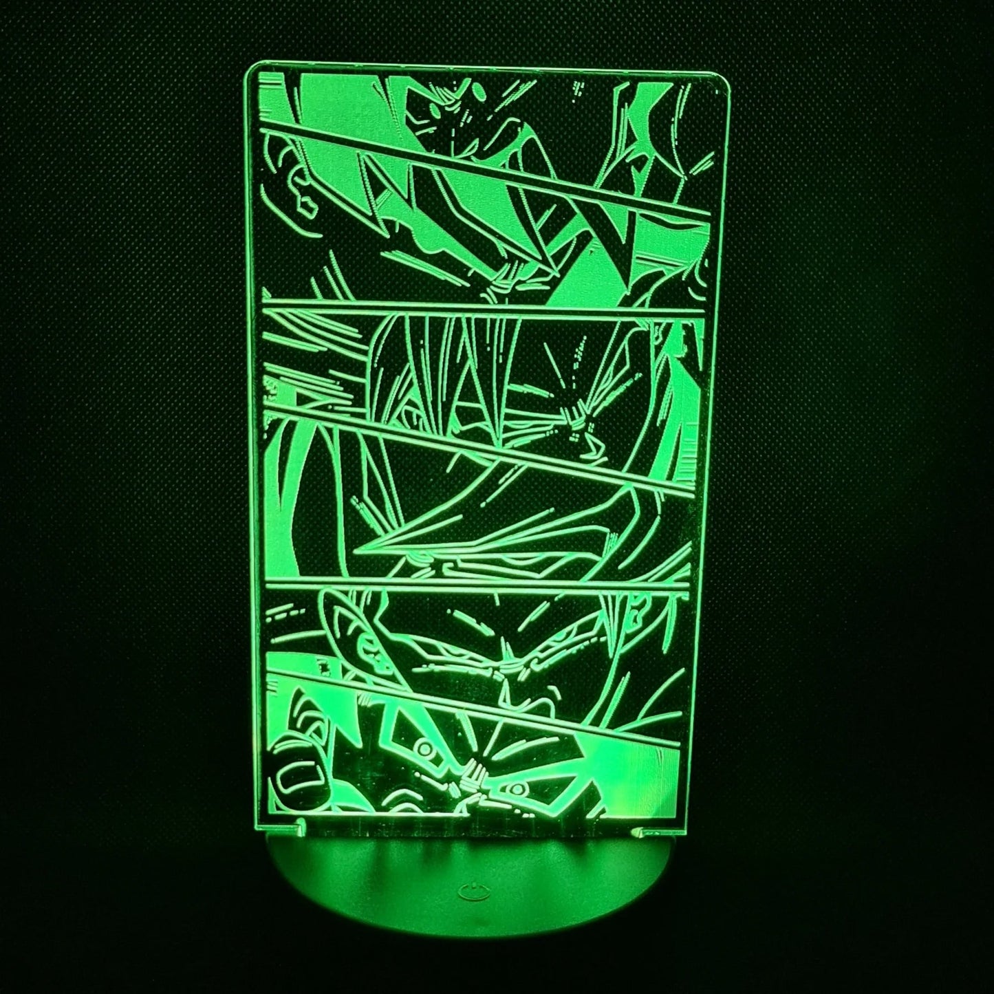 Evolución Saiyan personalizado de decoraconlaser