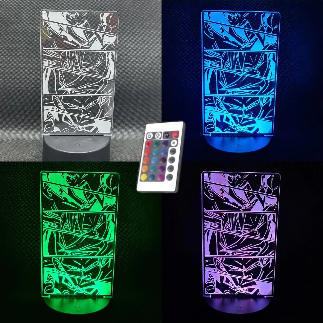 Evolución Saiyan personalizado de decoraconlaser