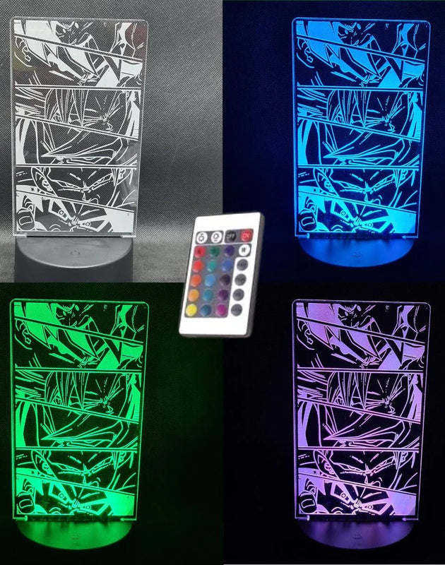 Evolución Saiyan personalizado de decoraconlaser