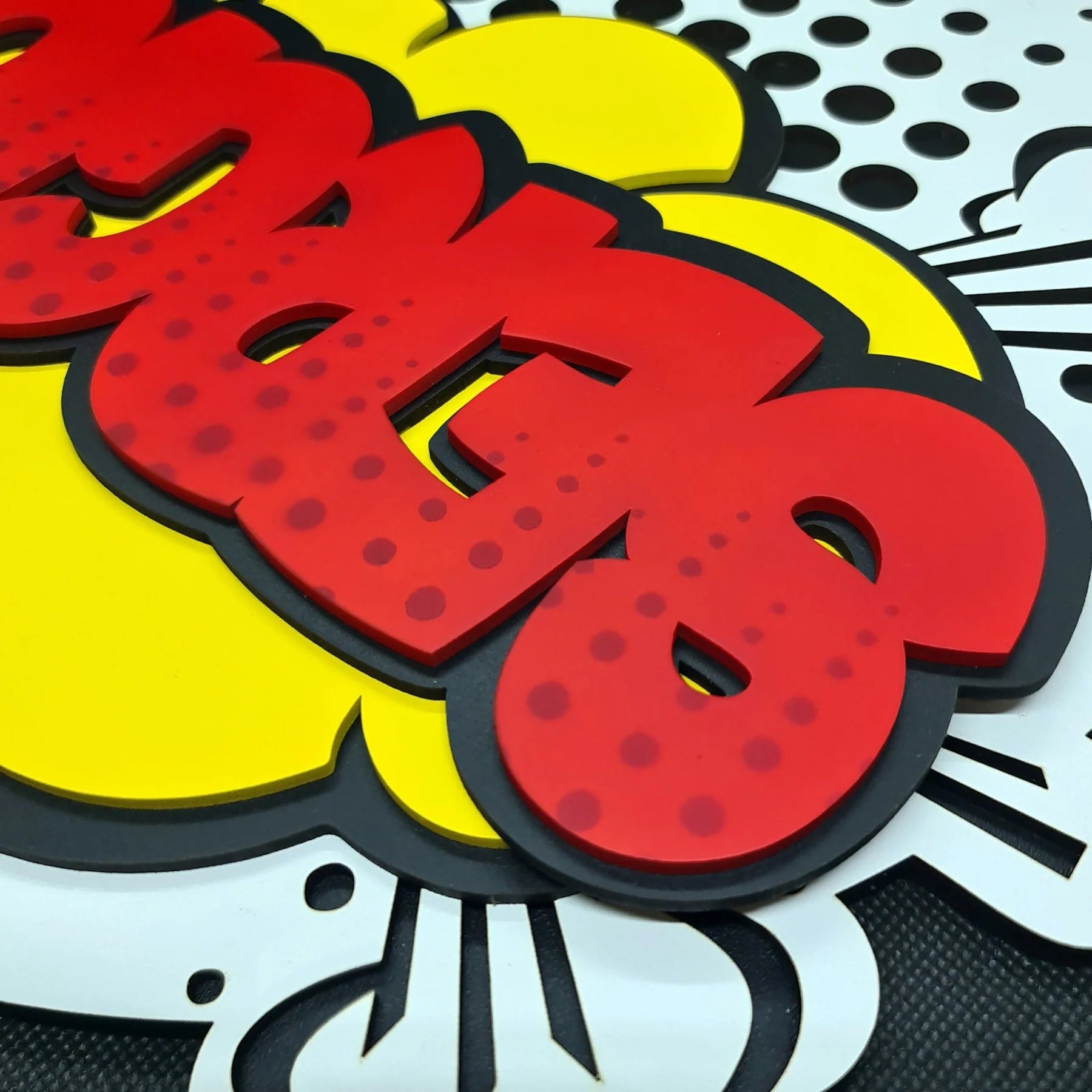 Explosión personalizado de decoraconlaser