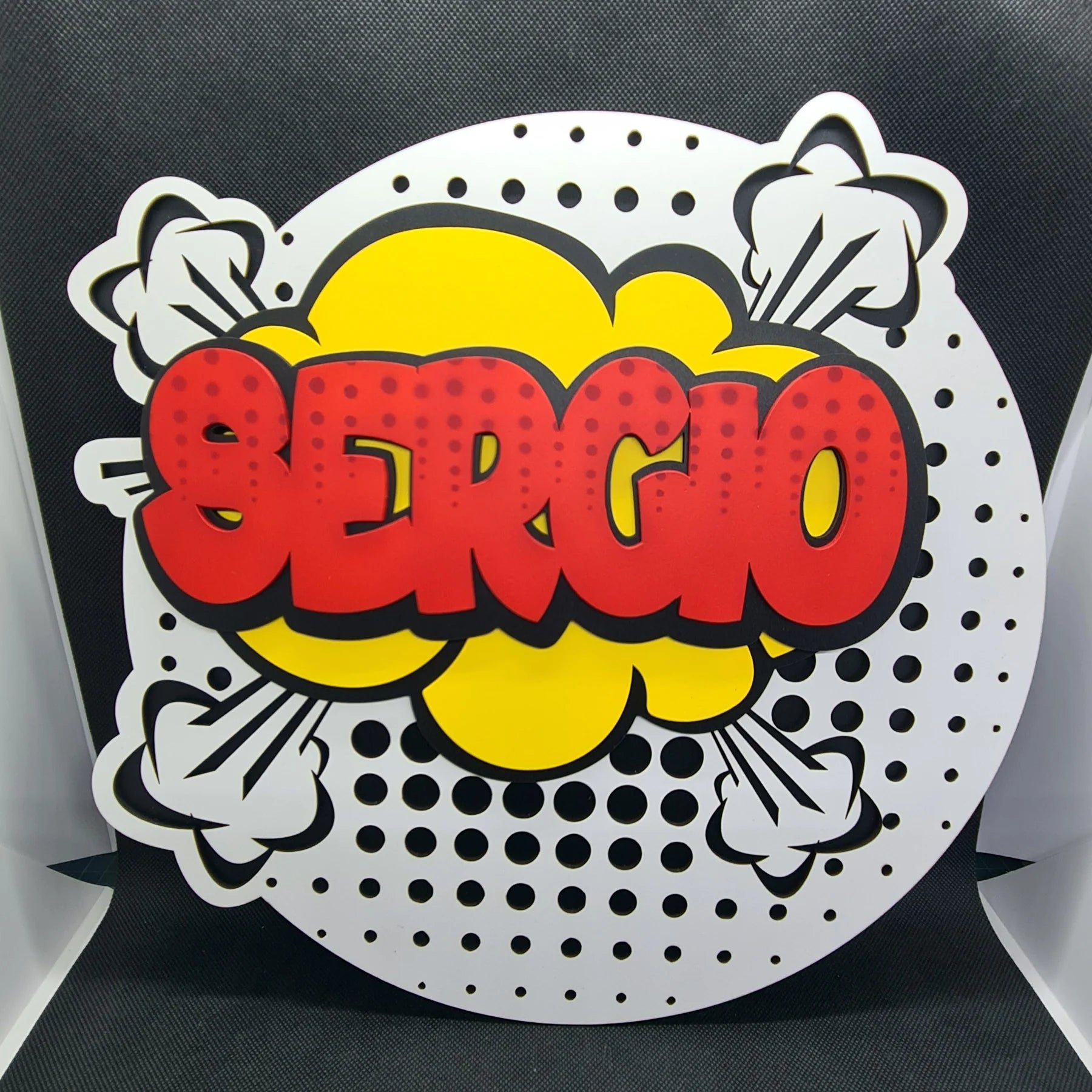 Explosión personalizado de decoraconlaser
