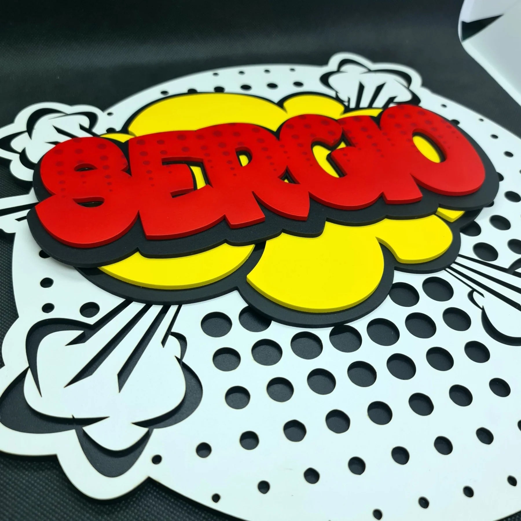 Explosión personalizado de decoraconlaser