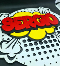 Explosión personalizado de decoraconlaser