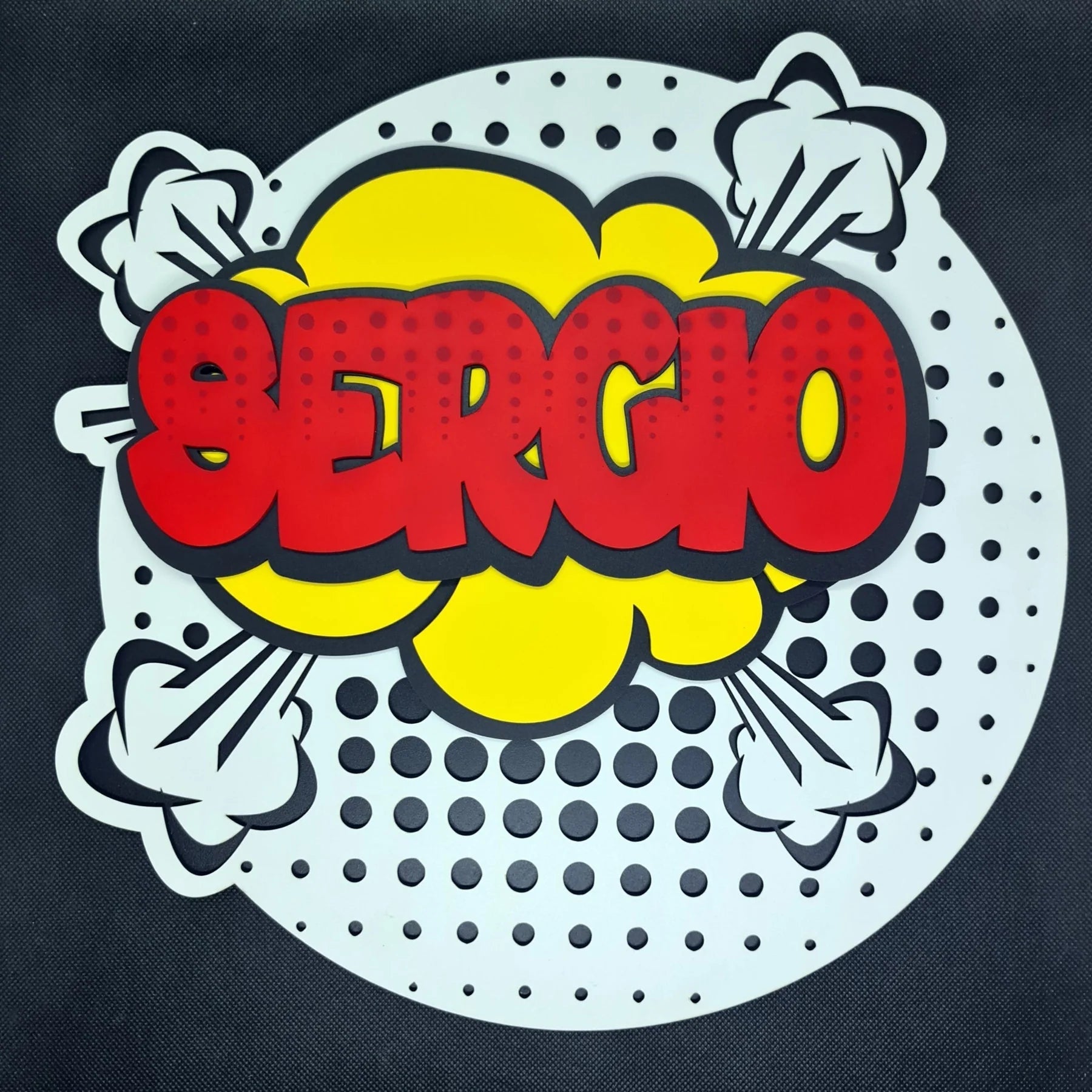 Explosión personalizado de decoraconlaser