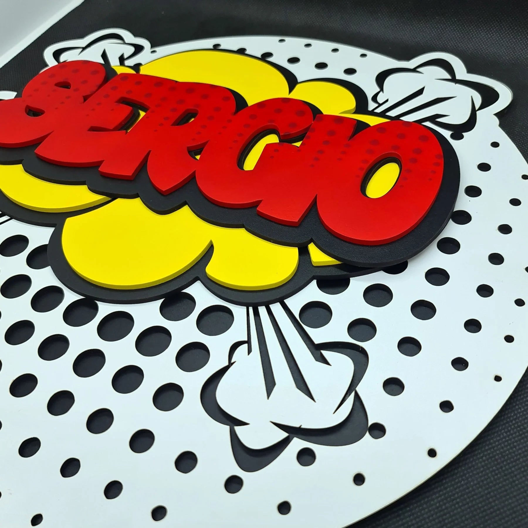 Explosión personalizado de decoraconlaser