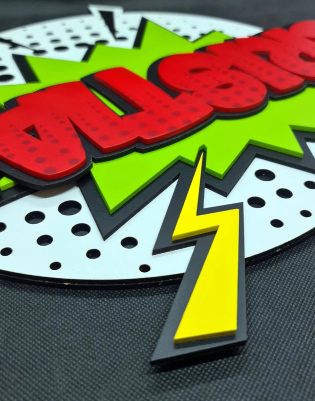 Expresión Audaz personalizado de decoraconlaser