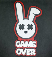 Game Over Bunny personalizado de decoraconlaser