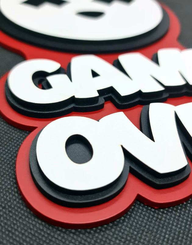 Game Over Bunny personalizado de decoraconlaser