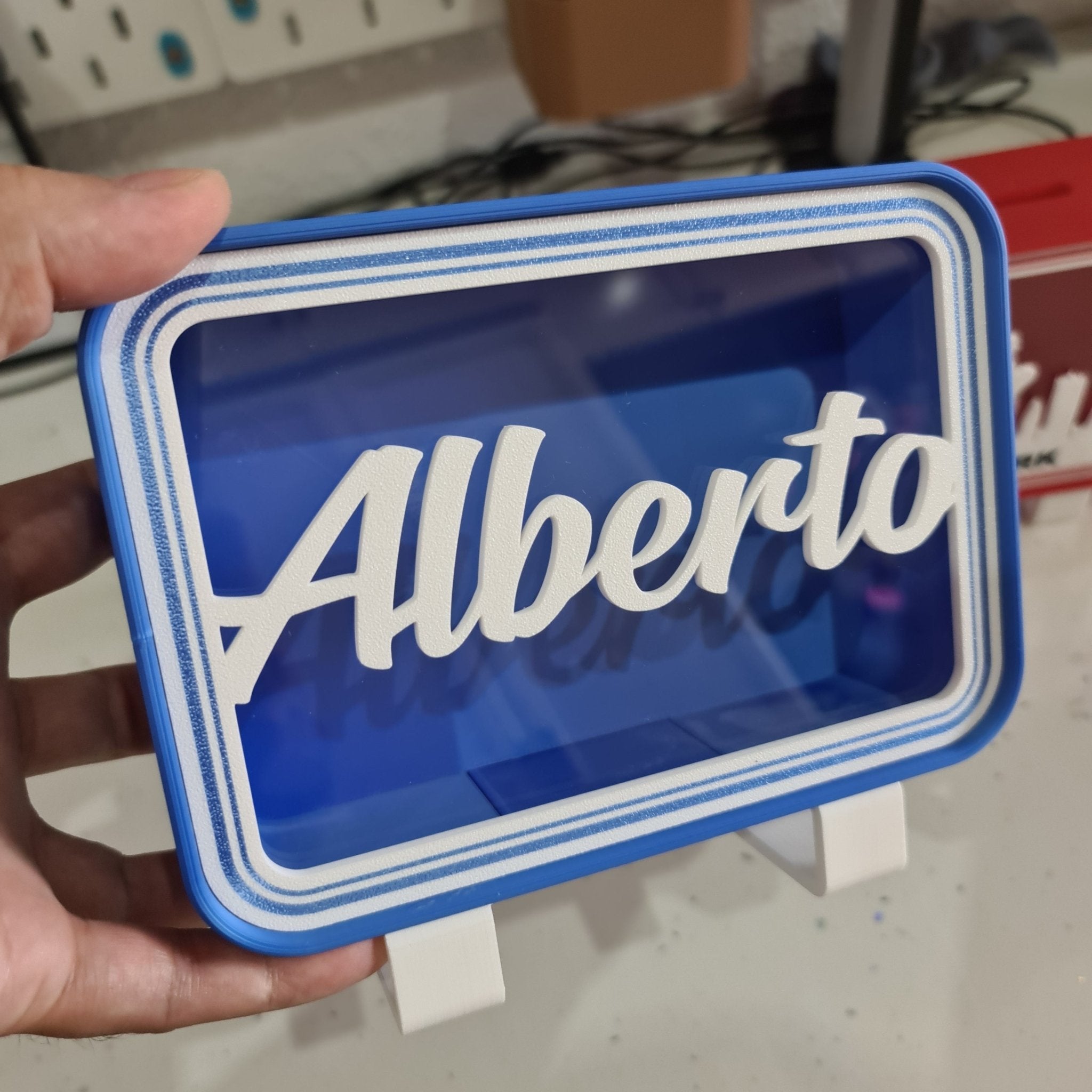Hucha Personalizada con Nombre en 3D personalizado de decoraconlaser