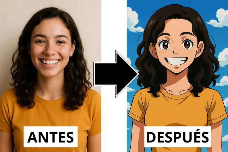 Lienzo Personalizado estilo Anime, Serie o Videojuego