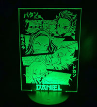 Kimetsu No Yaiba personalizado de decoraconlaser