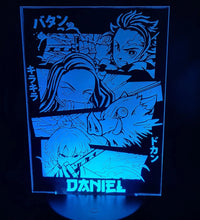 Kimetsu No Yaiba personalizado de decoraconlaser