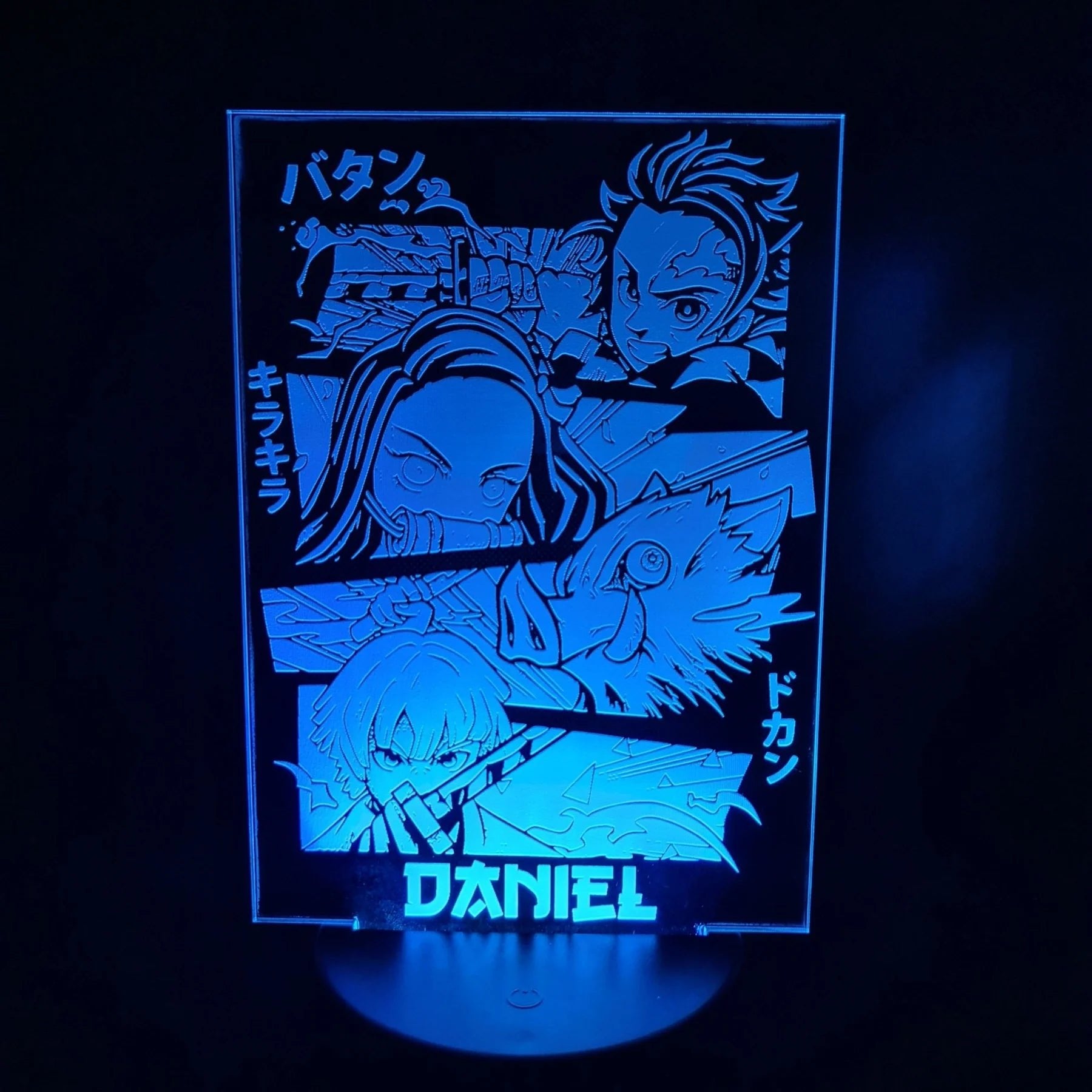 Kimetsu No Yaiba personalizado de decoraconlaser