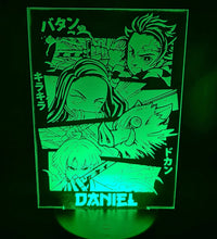 Kimetsu No Yaiba personalizado de decoraconlaser
