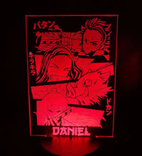 Kimetsu No Yaiba personalizado de decoraconlaser