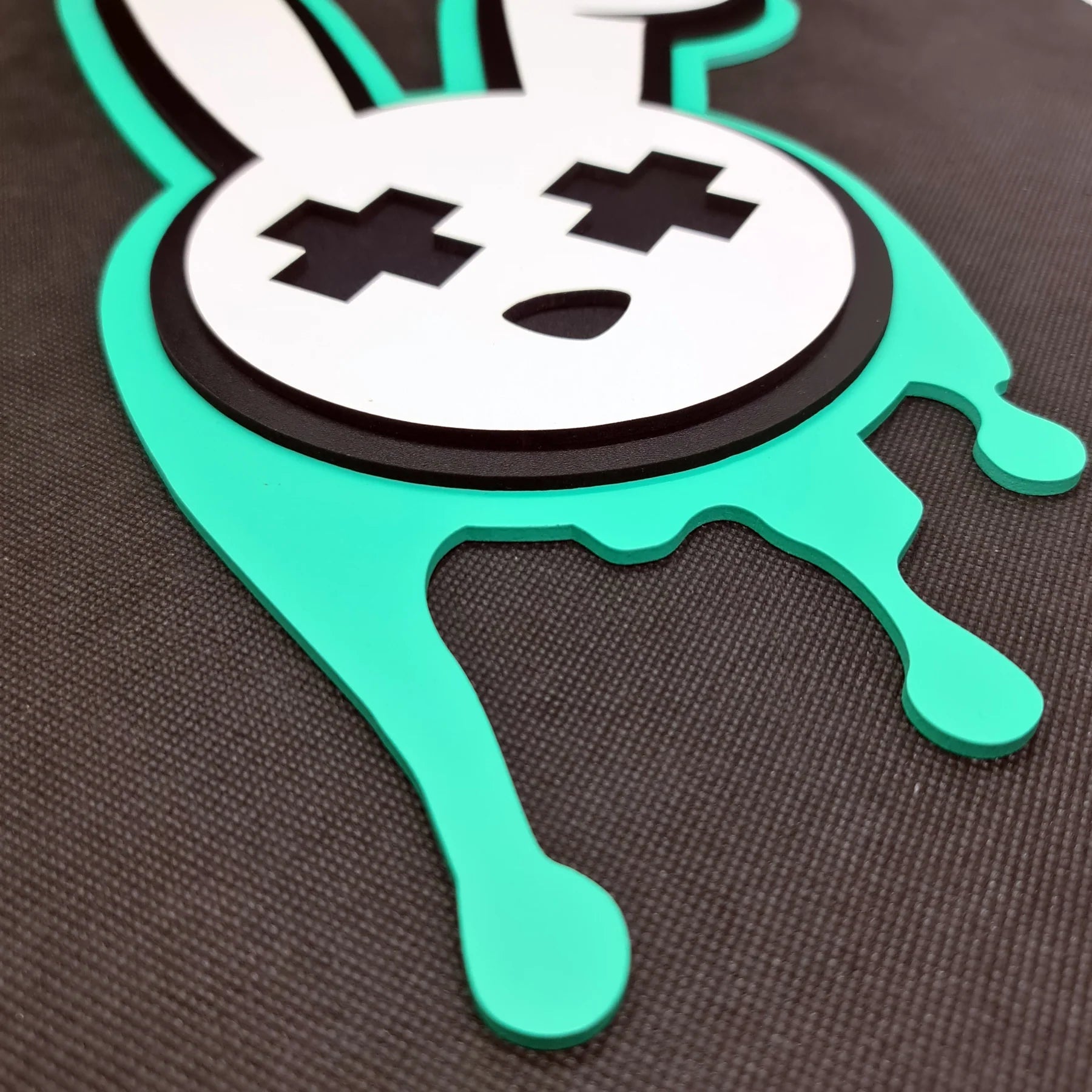 Knockout Art Bunny personalizado de decoraconlaser