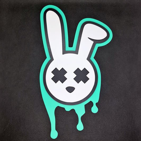 Knockout Art Bunny personalizado de decoraconlaser
