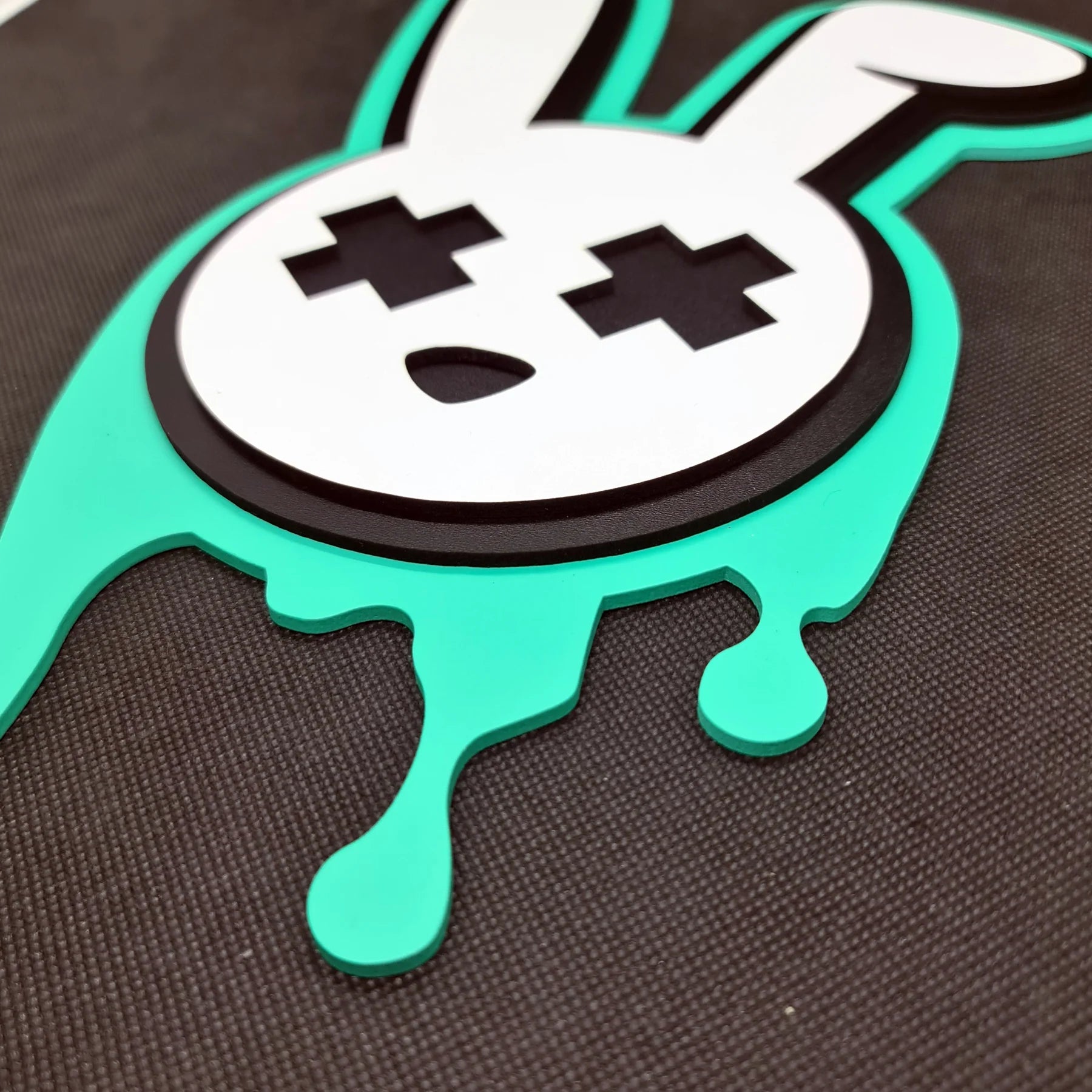 Knockout Art Bunny personalizado de decoraconlaser