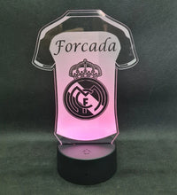 Lámpara Acrílica de Fútbol personalizado de decoraconlaser