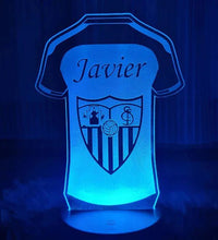 Lámpara Acrílica de Fútbol personalizado de decoraconlaser
