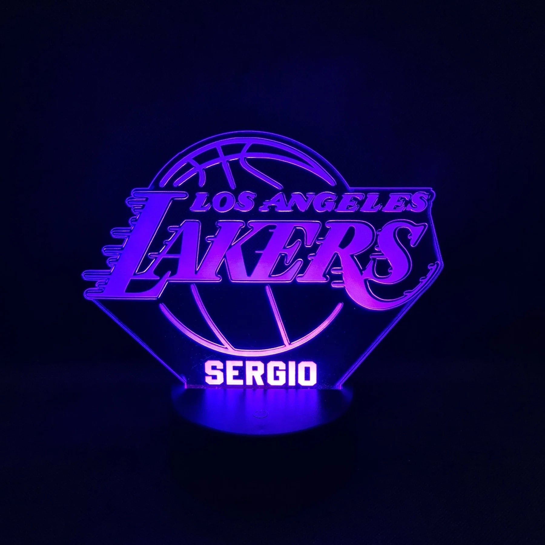 Lámpara Acrílica NBA personalizado de decoraconlaser