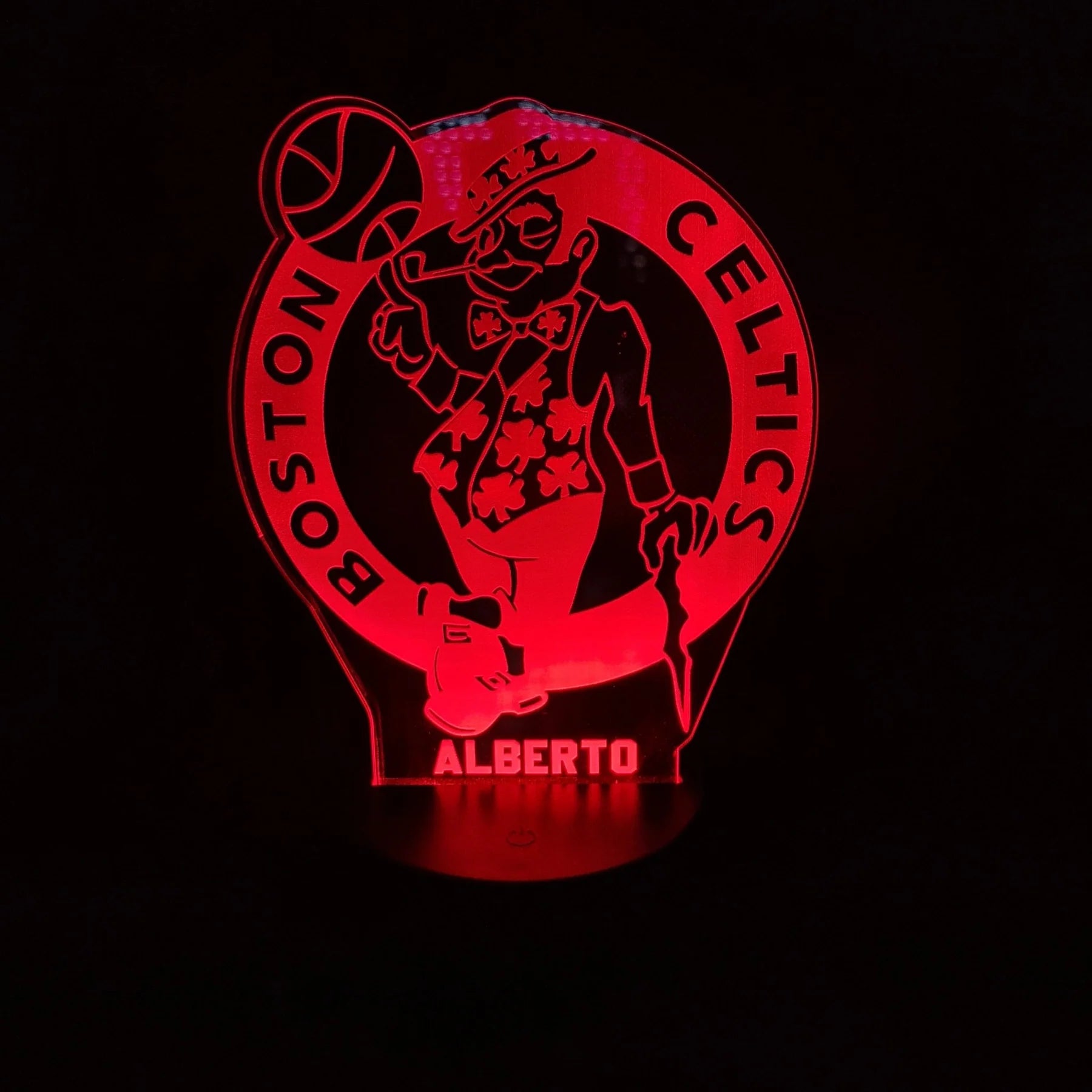 Lámpara Acrílica NBA personalizado de decoraconlaser