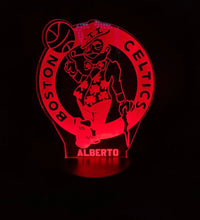 Lámpara Acrílica NBA personalizado de decoraconlaser