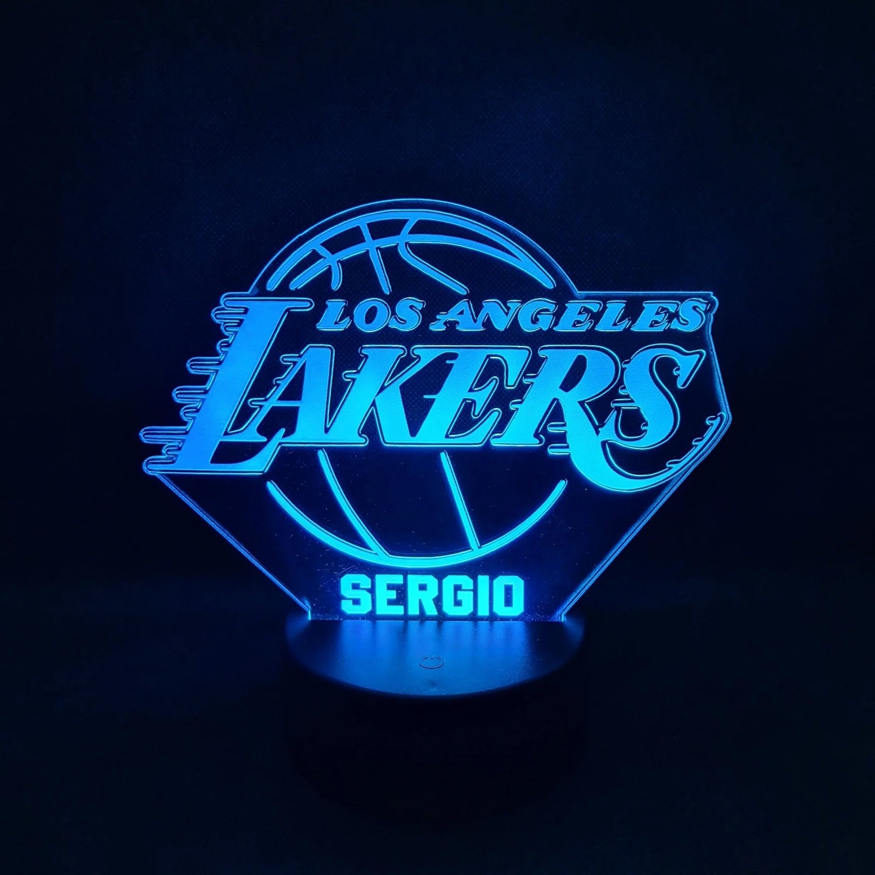 Lámpara Acrílica NBA personalizado de decoraconlaser