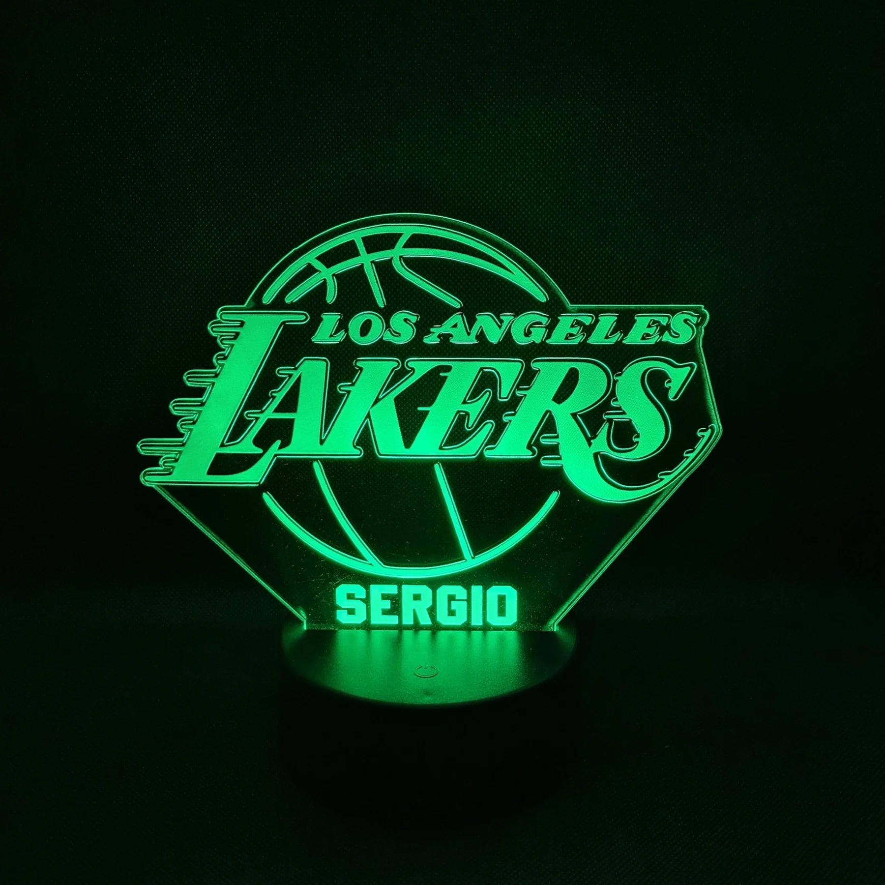 Lámpara Acrílica NBA personalizado de decoraconlaser