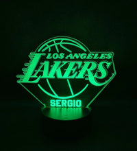 Lámpara Acrílica NBA personalizado de decoraconlaser