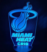 Lámpara Acrílica NBA personalizado de decoraconlaser