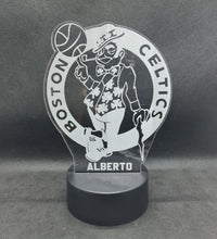 Lámpara Acrílica NBA personalizado de decoraconlaser