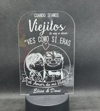 Lámpara amor personalizado de decoraconlaser