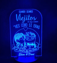Lámpara amor personalizado de decoraconlaser